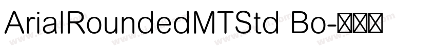ArialRoundedMTStd Bo字体转换 ArialRoundedMTStd Bo字体转换